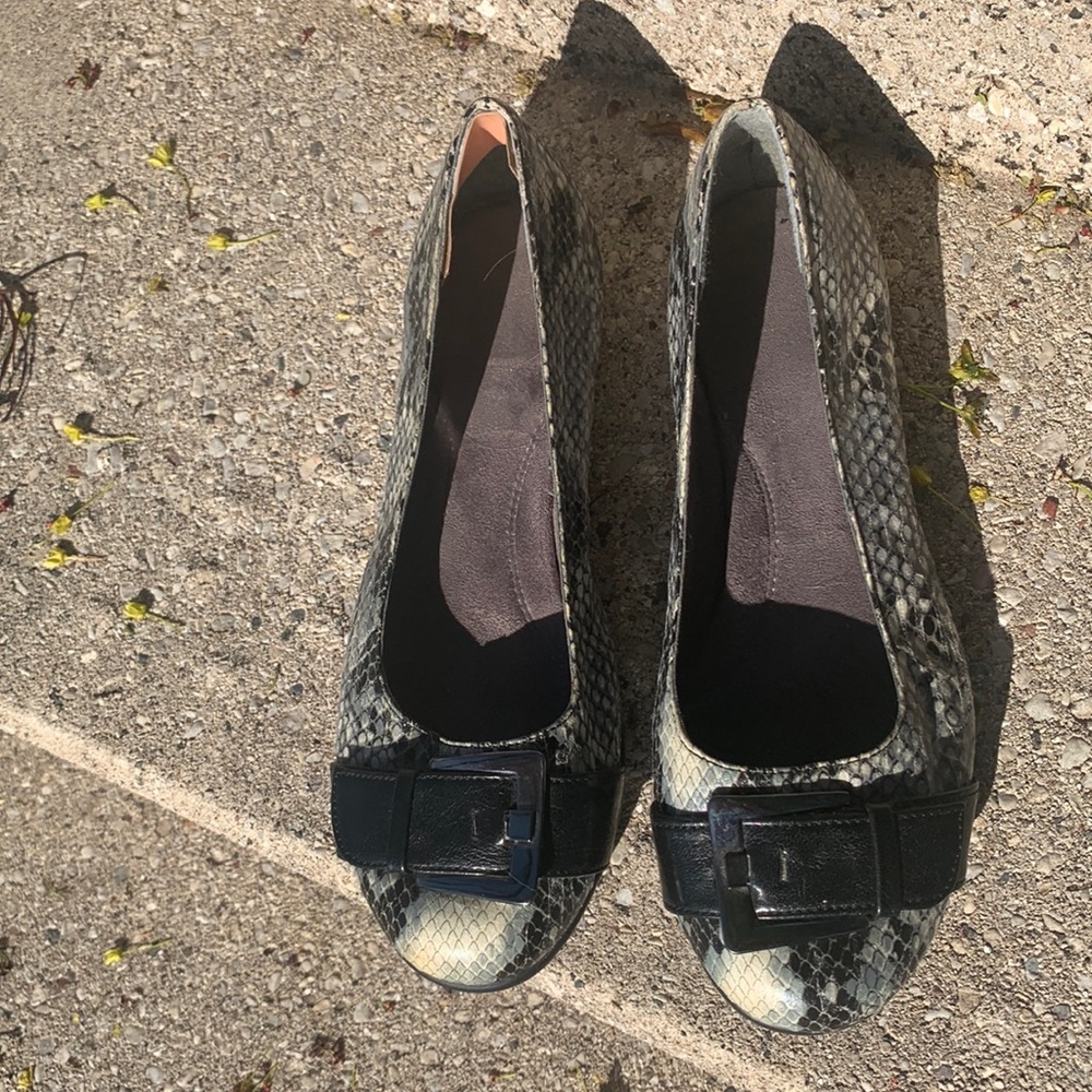 Snakeskin looks, vinyl price.